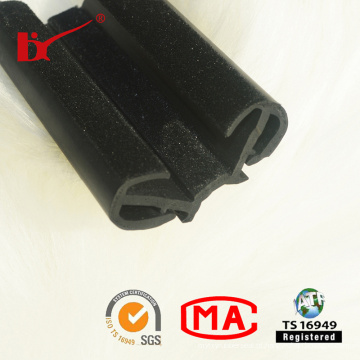 EPDM Auto Janela Porta Flocking Rubber Strip Strip para Galss